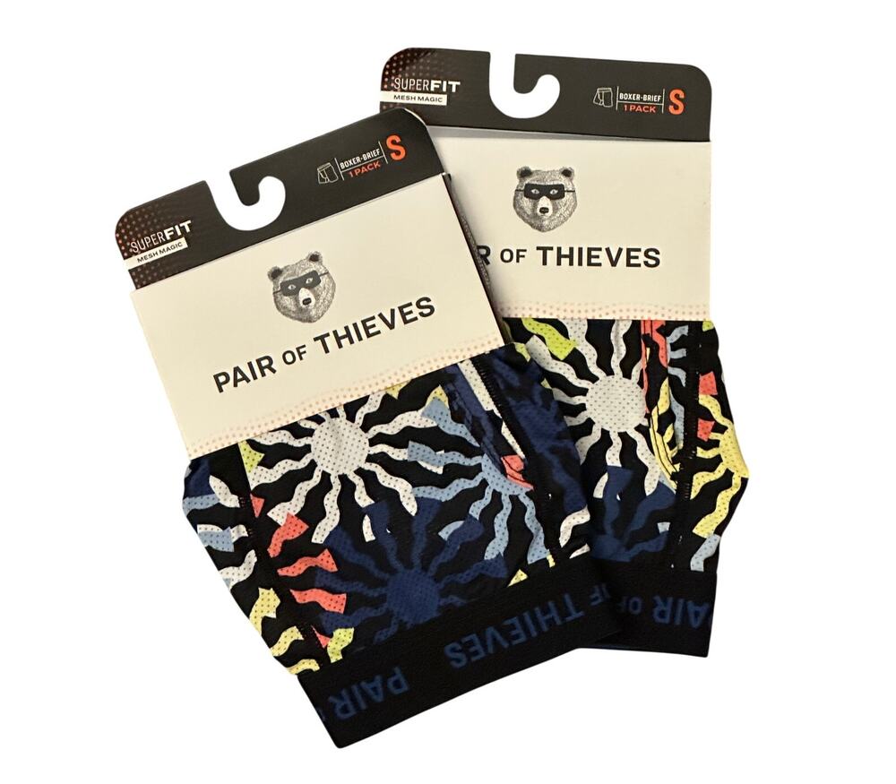 Pair of Thieves Men’s Small SuperFit Mesh Boxer Briefs 2 Pack NWT